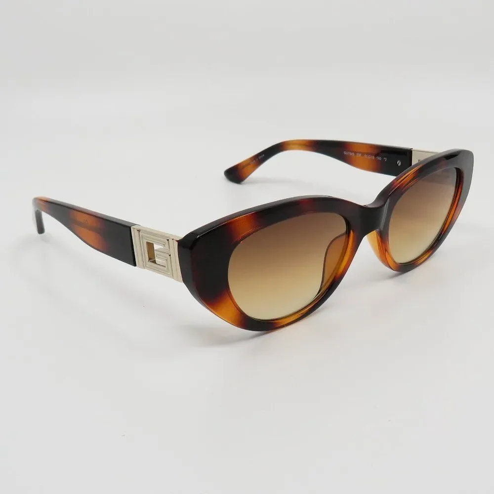 Guess New GU7849/S 53F Tortoise/Brown Gradient Sunglasses.